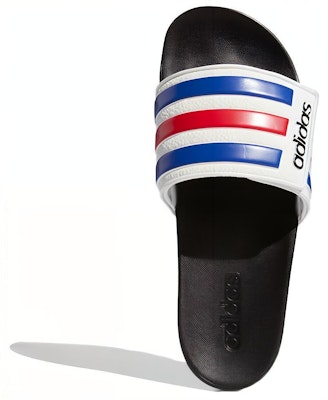 아디다스 아디렛 컴포트 조절 슬라이드 '화이트 로얄 스칼렛' FY8095 Purchase 아디다스 아디렛 컴포트 조절 슬라이드 '화이트 로얄 스칼렛' FY8095