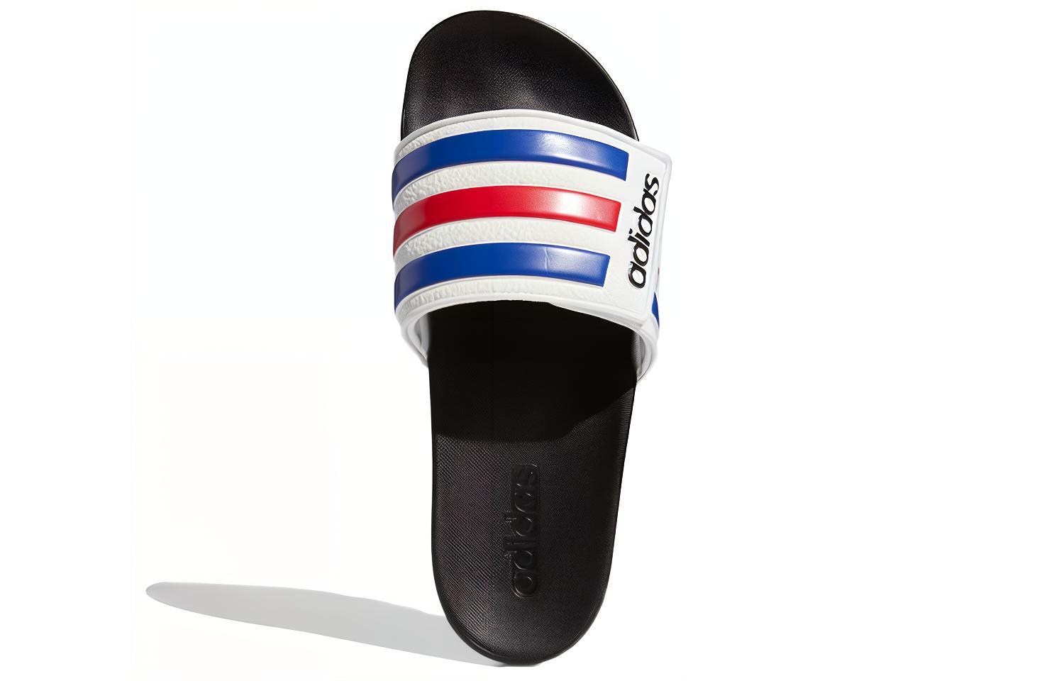 Details for adidas Adilette Comfort Verstelbare Slide ''Wit Royal Rood'' FY8095