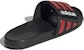 adidas Adilette Comfort Adjustable Slides 'Hitam Merah' GZ5890