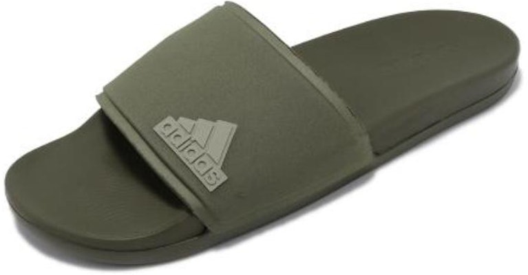 adidas Adilette Comfort Elevated Slide 'Dark Green' IF8659 Lookbook adidas Adilette Comfort Elevated Slide 'Dark Green' IF8659