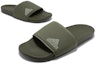 Shop adidas Adilette Comfort Elevated Slide 'Hijau Gelap' IF8659