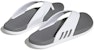 adidas Adilette Comfort Flip Flop 'Putih Kelabu' HQ4459