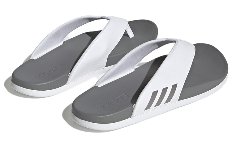 Purchase adidas originals Adilette 運動拖鞋 男款 灰白