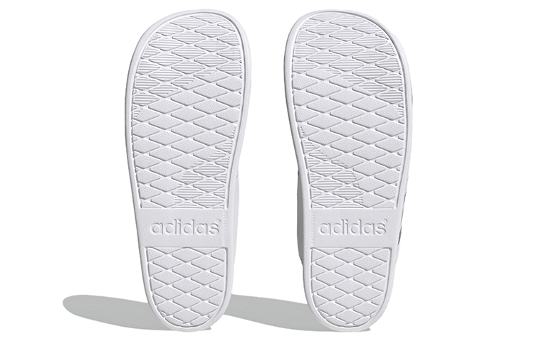 Sizing adidas originals Adilette 運動拖鞋 男款 灰白