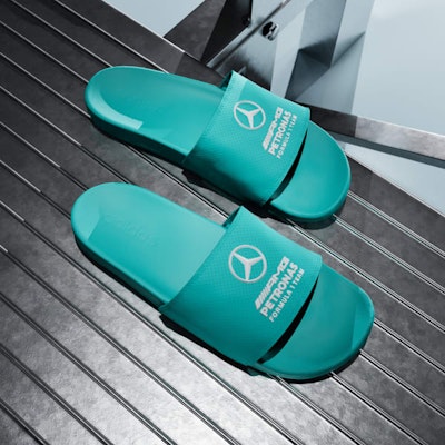 Adidas Adilette 舒適汽車賽車聯名拖鞋 薄荷綠/雲白 KI6072 Cheap Adidas Adilette 舒適汽車賽車聯名拖鞋 薄荷綠/雲白 KI6072