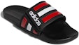 Lookbook adidas Adilette Comfort Selipar Sukan Tumit Rata Hitam Merah Putih FY8138