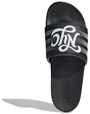 adidas Adilette Comfort Sandal 'NYC' GV8340 Lookbook adidas Adilette Comfort Sandal 'NYC' GV8340