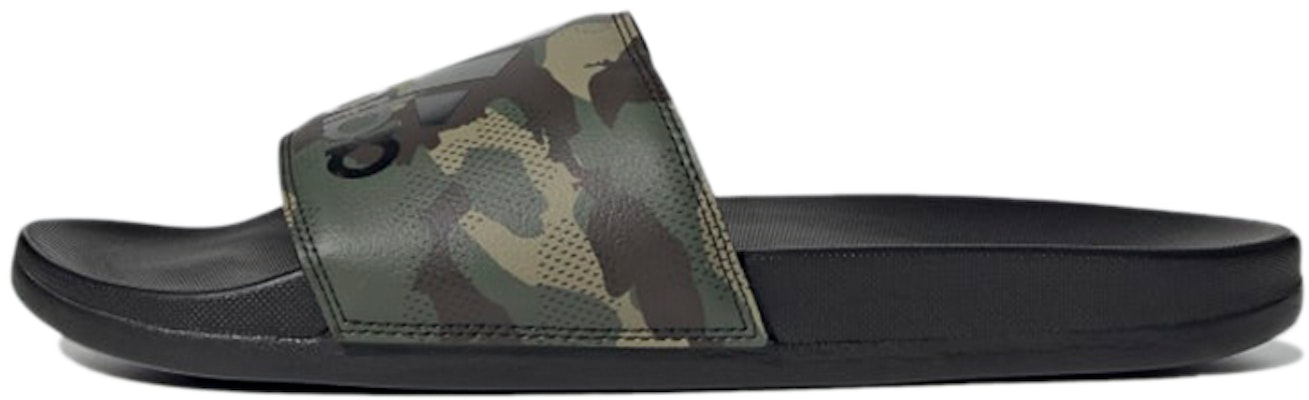 adidas Adilette Comfort Sandals Casual Sports Slippers Black Green Camouflage Unisex 'Black Green' GW1053 Buy adidas Adilette Comfort Sandals Casual Sports Slippers Black Green Camouflage Unisex 'Black Green' GW1053