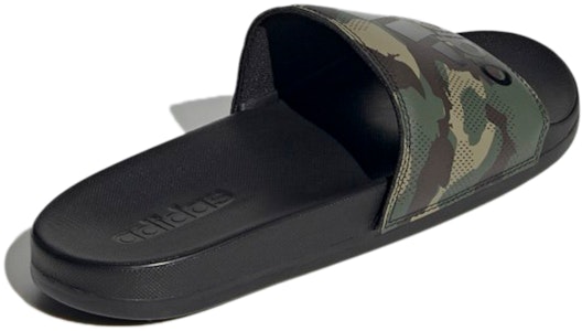 Sandal Kasual adidas Adilette Comfort Hitam Hijau Corak Tentera Unisex 'Black Green' GW1053 Shop Sandal Kasual adidas Adilette Comfort Hitam Hijau Corak Tentera Unisex 'Black Green' GW1053