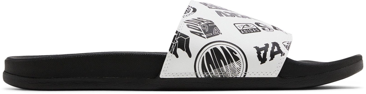 阿迪达斯 Adilette 舒适拖鞋 '满印标志 - 白色' FZ1751 Buy 阿迪达斯 Adilette 舒适拖鞋 '满印标志 - 白色' FZ1751