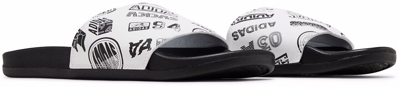 adidas Adilette Comfort Slide 'Logo Seluruhnya - Putih' FZ1751 Cheap adidas Adilette Comfort Slide 'Logo Seluruhnya - Putih' FZ1751