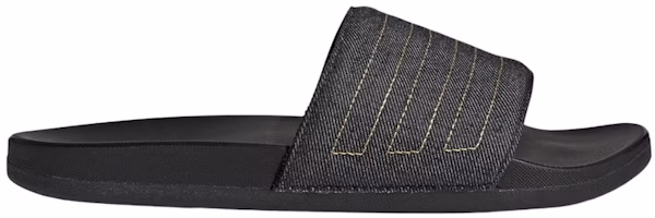 adidas Adilette Comfort Slide 'Black Denim' IG3031 adidas Adilette Comfort Slide 'Black Denim' IG3031