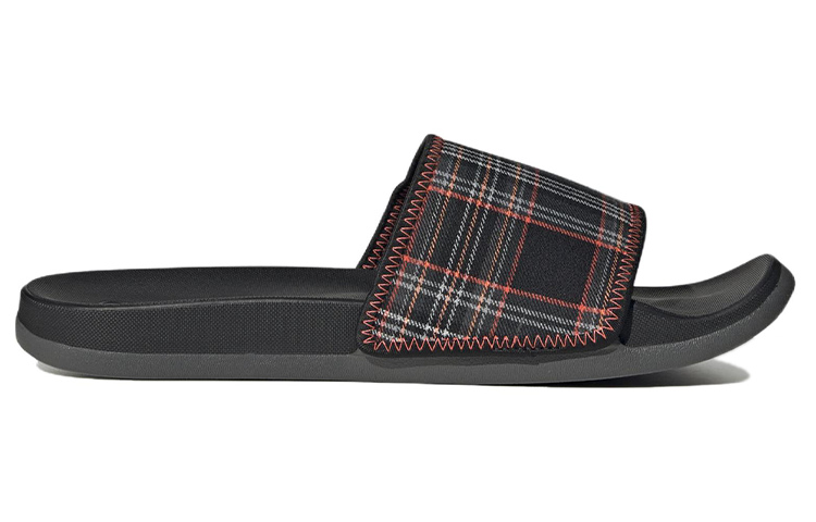 Order adidas Adilette Comfort Slide ''Carreaux Noirs'' GY2488