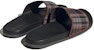 adidas Adilette Comfort Slide 'Hitam Corak Plaid' GY2488