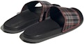 Shop adidas Adilette Comfort Slide 'Hitam Corak Plaid' GY2488