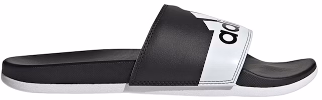 adidas Adilette Comfort Slide 'Black White' GV9712 adidas Adilette Comfort Slide 'Black White' GV9712