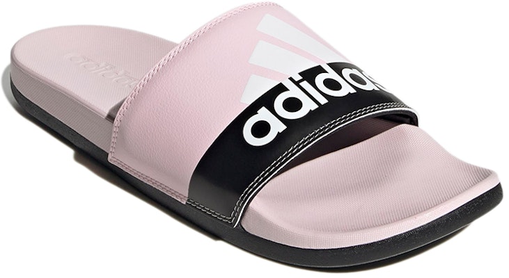 adidas Adilette Comfort Slide 'Clear Pink Black' GV9714 Lookbook adidas Adilette Comfort Slide 'Clear Pink Black' GV9714