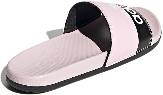 adidas Adilette Comfort Slide 'Clear Pink Black' GV9714 Shop adidas Adilette Comfort Slide 'Clear Pink Black' GV9714