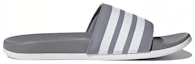 Order adidas Adilette Cloudfoam 休閒運動拖鞋 灰白