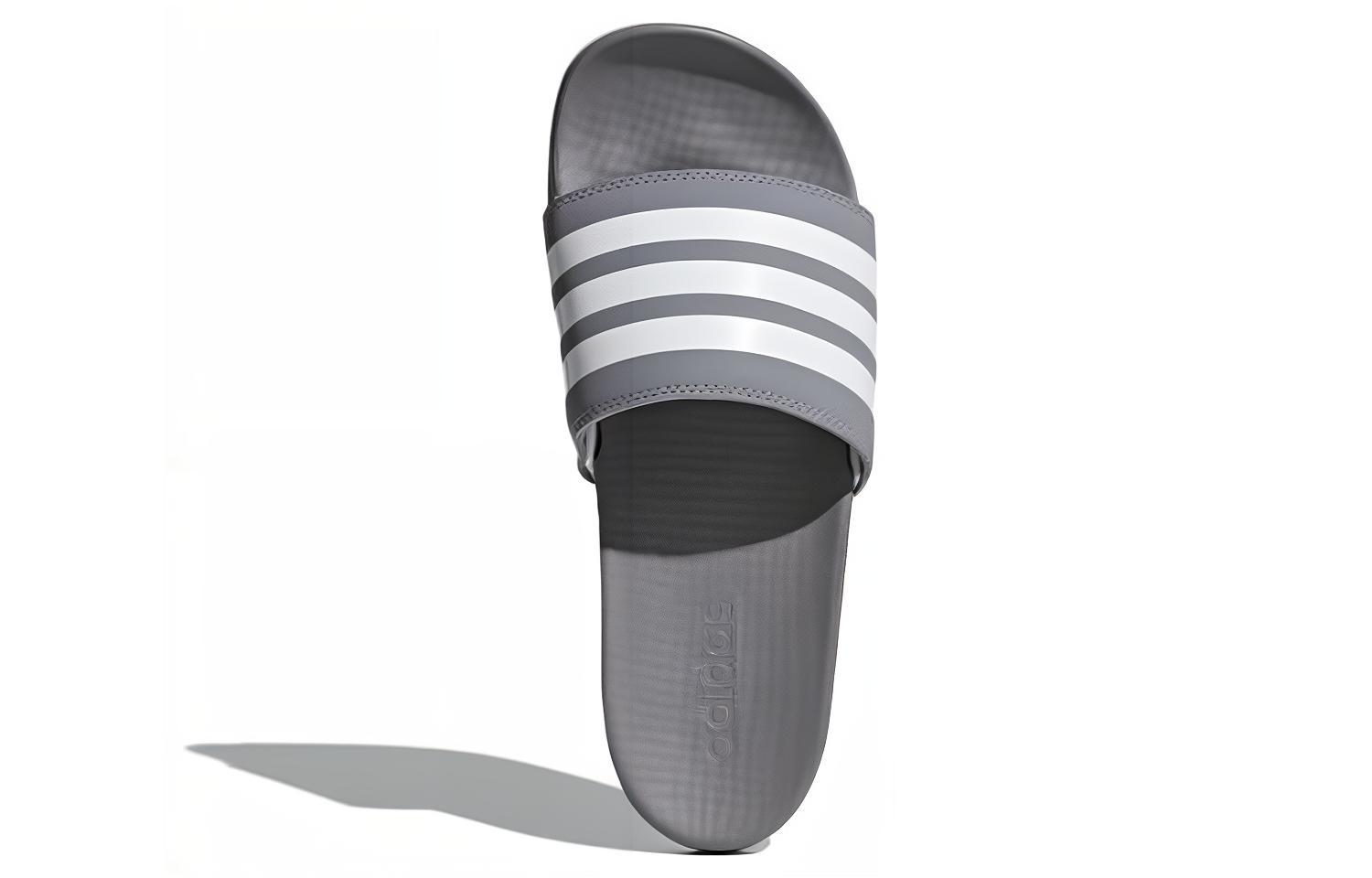 Purchase adidas Adilette Cloudfoam 休閒運動拖鞋 灰白