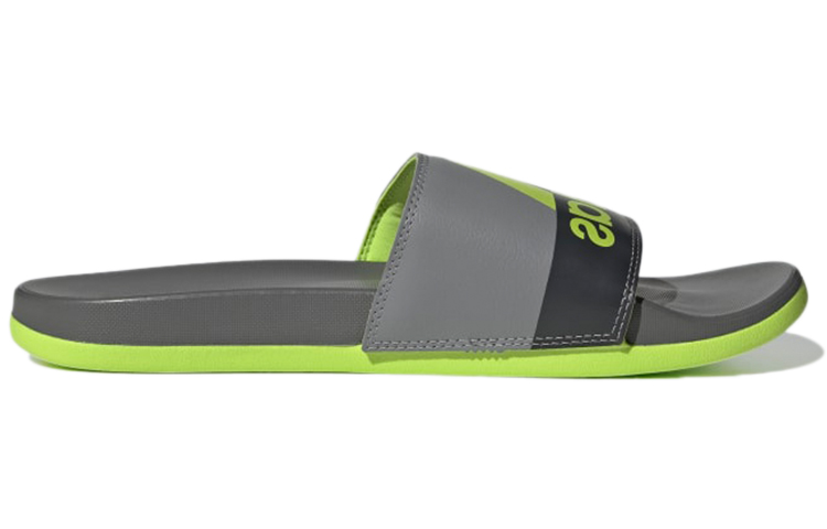 Order adidas Adilette Comfort Slide 'Grey Semi Solar Slime' GV9715