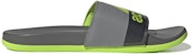 adidas Adilette Comfort Slide 'Kelabu Semi Solar Slime' GV9715