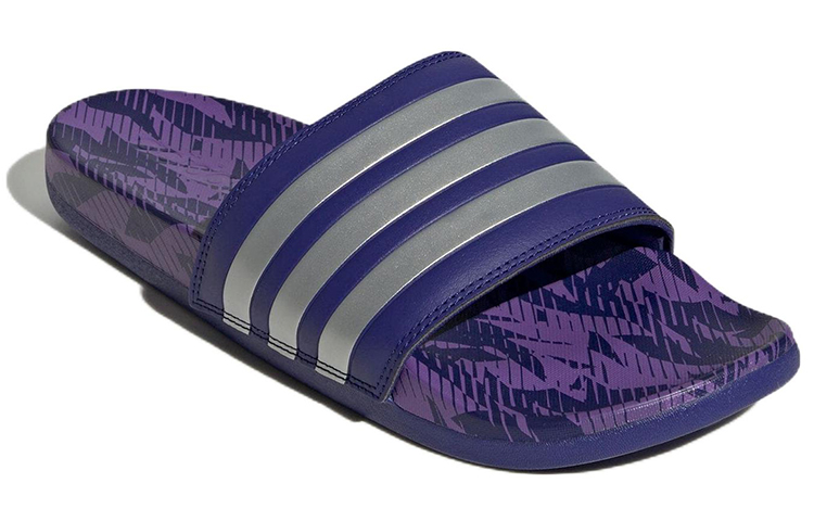 adidas Adilette CMFT Slide 'Legacy Indigo Silver Metallic' 圖 3