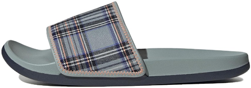 愛迪達經典款 Adilette 防滑耐磨舒適運動拖鞋 男女同款 藍灰 Buy 愛迪達經典款 Adilette 防滑耐磨舒適運動拖鞋 男女同款 藍灰