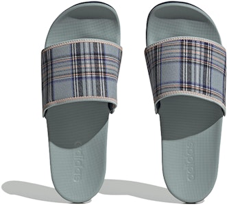 愛迪達經典款 Adilette 防滑耐磨舒適運動拖鞋 男女同款 藍灰 Shop 愛迪達經典款 Adilette 防滑耐磨舒適運動拖鞋 男女同款 藍灰