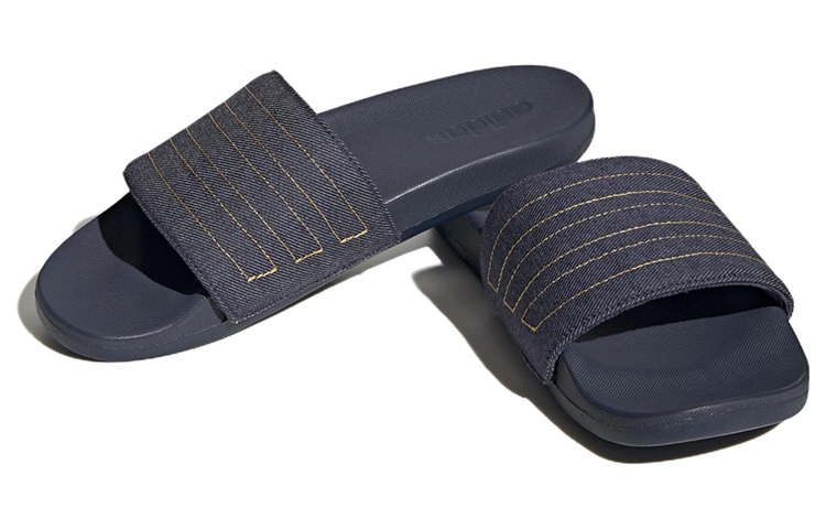 Lookbook adidas Adilette Comfort Slide ''Navy Denim'' - Badesandalen Herren Navy Denim IG3032