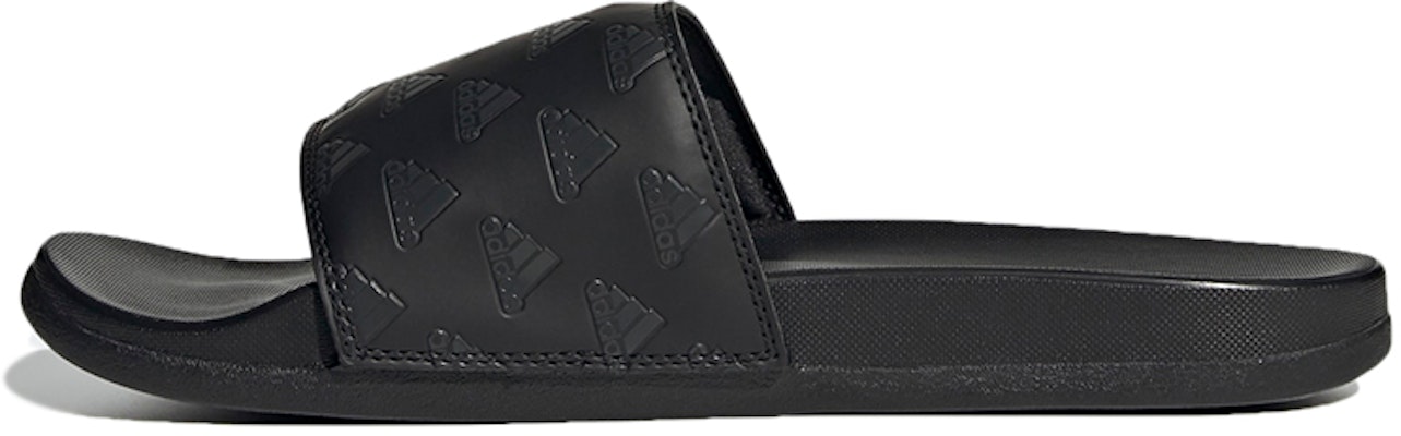 adidas Adilette Comfort Slide 'Repeat Logo - Black' GV9736 Buy adidas Adilette Comfort Slide 'Repeat Logo - Black' GV9736