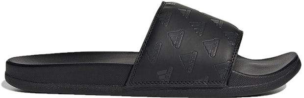 adidas Adilette Comfort Slide 'Repeat Logo - Hitam' GV9736 Order adidas Adilette Comfort Slide 'Repeat Logo - Hitam' GV9736