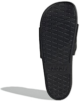 adidas Adilette Comfort Slide 'Repeat Logo - Hitam' GV9736 Details for adidas Adilette Comfort Slide 'Repeat Logo - Hitam' GV9736