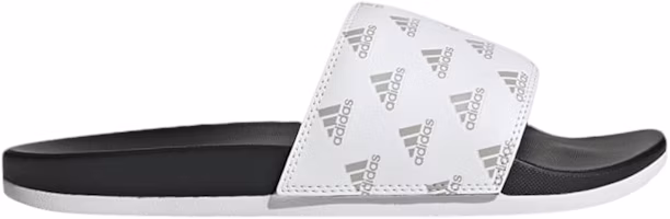 adidas Adilette Comfort Slide 'Repeat Logo - White' GV9737 adidas Adilette Comfort Slide 'Repeat Logo - White' GV9737