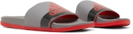 adidas Adilette Comfort Slide 'Merah Vivid Kelabu' GZ1144
