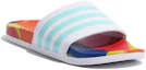 Lookbook adidas Adilette Comfort Badeschlappen ''Weiß Clear Aqua'' GX7220
