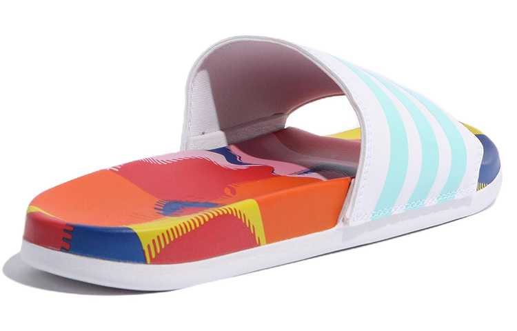 Shop adidas Adilette Comfort Badeschlappen ''Weiß Clear Aqua'' GX7220