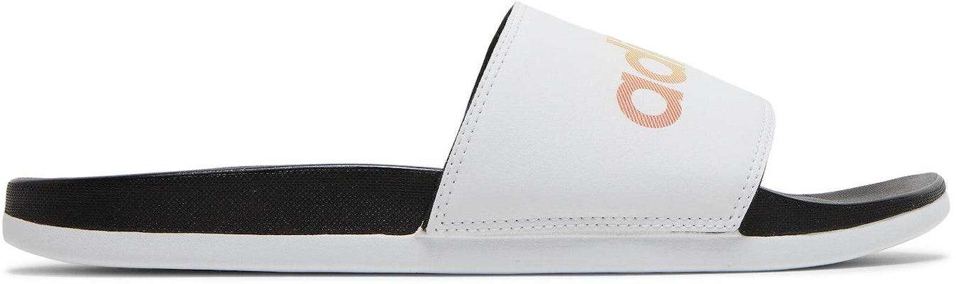 adidas Adilette Comfort Slide 'White Multi' H02488 Buy adidas Adilette Comfort Slide 'White Multi' H02488