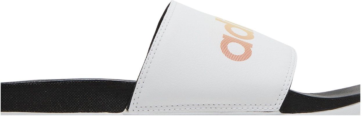 adidas Adilette Comfort Slide 'White Multi' H02488 Order adidas Adilette Comfort Slide 'White Multi' H02488