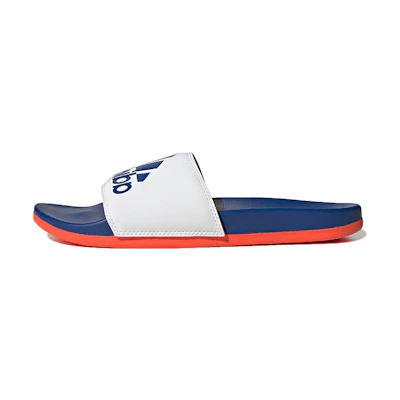 adidas Adilette CMFT Slide 'White Royal Blue Solar Red'
