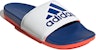 adidas Adilette Comfort Slide 'Putih Biru Diraja Merah Solar' GV9695