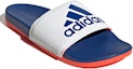 Lookbook adidas Adilette Comfort Slide 'Putih Biru Diraja Merah Solar' GV9695