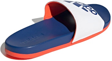 adidas Adilette Comfort Slide 'Putih Biru Diraja Merah Solar' GV9695 Shop adidas Adilette Comfort Slide 'Putih Biru Diraja Merah Solar' GV9695