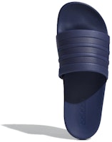adidas Adilette Comfort Slides 'Biru Gelap' EG1851 Shop adidas Adilette Comfort Slides 'Biru Gelap' EG1851