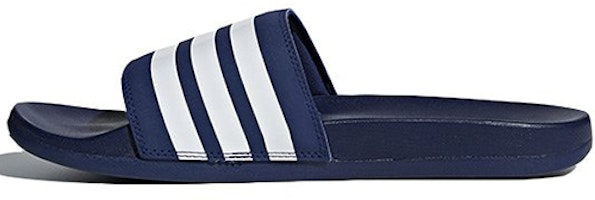 adidas Adilette Comfort Slides 'Dark Blue White' B42114 adidas Adilette Comfort Slides 'Dark Blue White' B42114