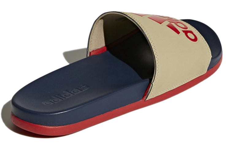Shop アディダス アディレッタ コンフォート スライド 'グレー レッド' CG3424 CG3424