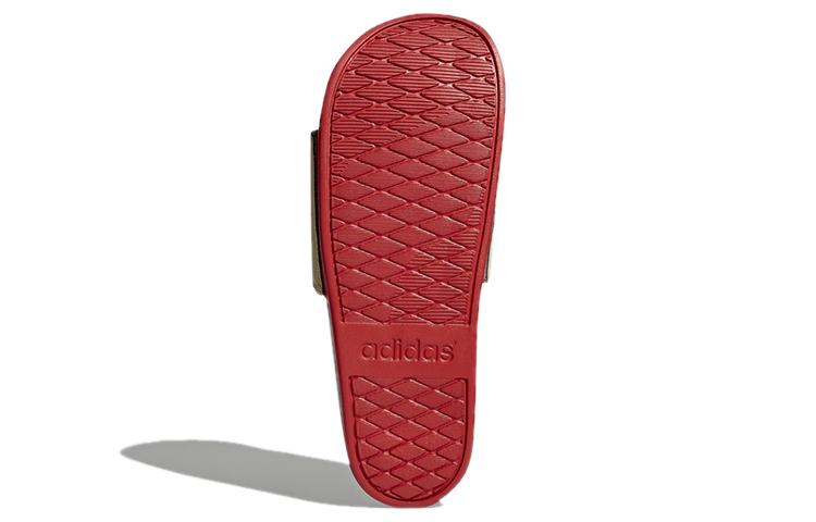 Details for アディダス アディレッタ コンフォート スライド 'グレー レッド' CG3424 CG3424