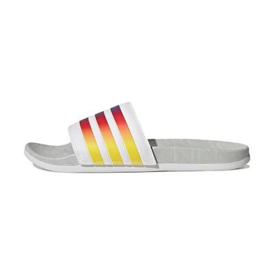 adidas Adilette CMFT Slides 'Grey Yellow Red'
