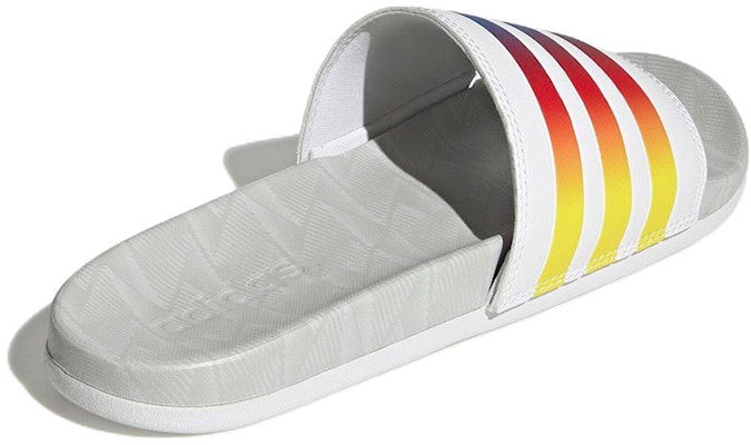 阿迪达斯 Adilette 舒适拖鞋 '灰黄红' GX7222 Shop 阿迪达斯 Adilette 舒适拖鞋 '灰黄红' GX7222