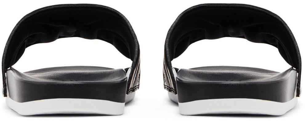 adidas Adilette Comfort Slides 'Repeat Logo - Black' GV9735 Details for adidas Adilette Comfort Slides 'Repeat Logo - Black' GV9735